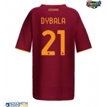 Ženski Nogometni dresi AS Roma Paulo Dybala #21 Domači 2025-26 Kratek Rokav